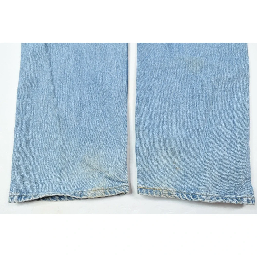 Vintage Levis 505 Jeans Mens 38x30 (36x30) Blue Straight Leg Regular Fit Cotton